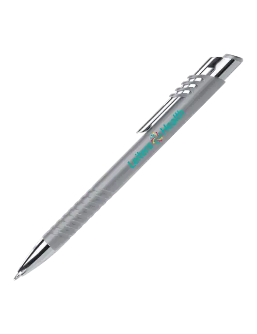 Schirhart Grey Pen - Black Ink w/Leiters Health Logo
