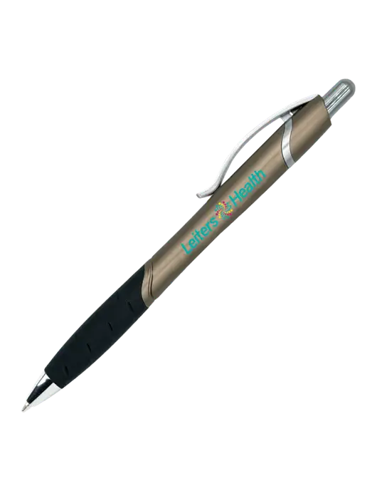 Summerhill Grey Pen - Black Ink w/Leiters Health Logo