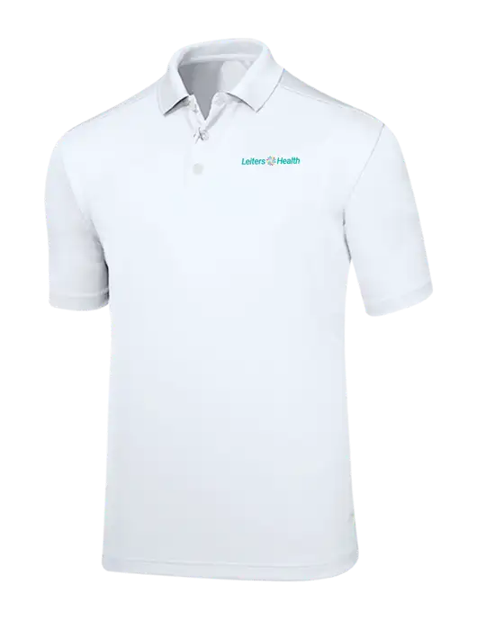 Callaway Core Bright White Performance Polo w/Leiters Health Logo