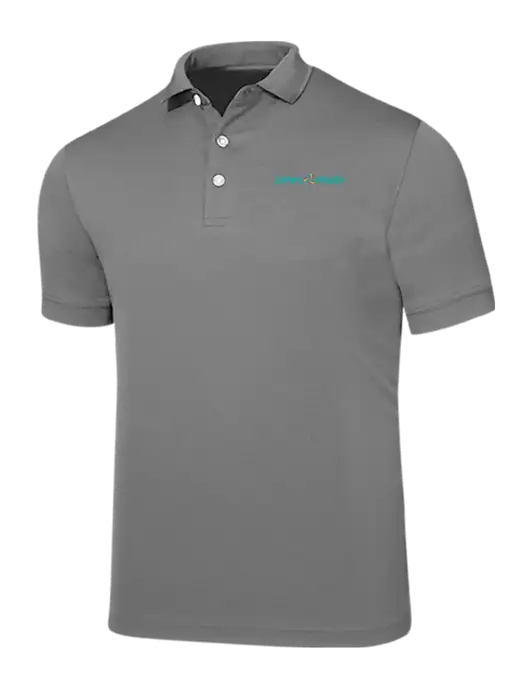 Callaway Ottoman Medium Grey Polo w/Leiters Health Logo