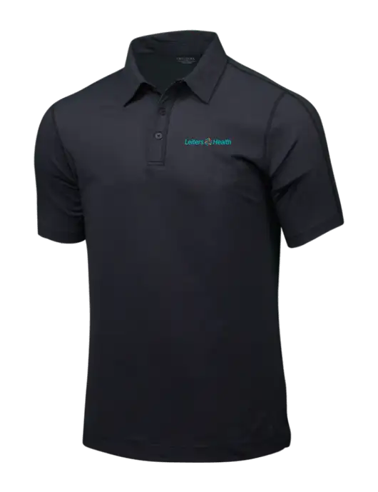 OGIO Black Top ONYX Polo w/Leiters Health Logo