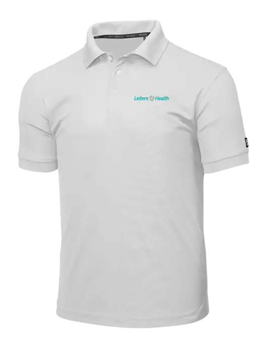 OGIO Bright White Caliber 2.0 Polo w/Leiters Health Logo