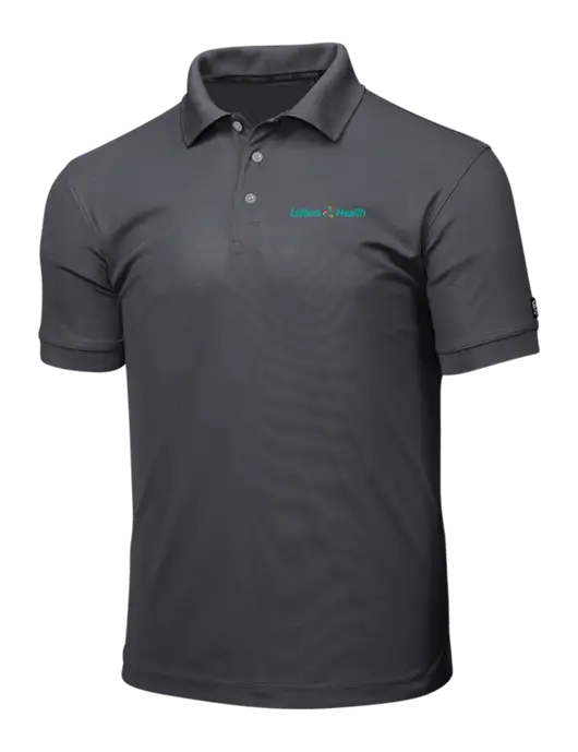 OGIO Charcoal Grey Caliber 2.0 Polo w/Leiters Health Logo