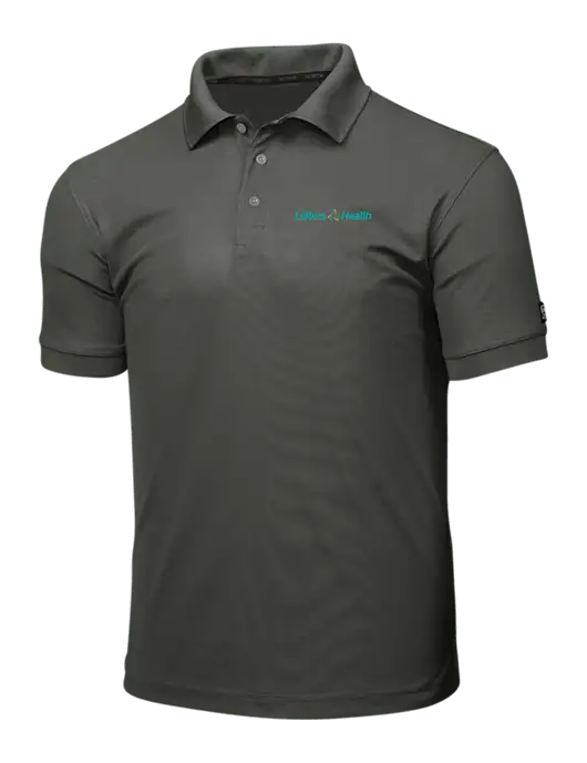 OGIO Medium Grey Caliber 2.0 Polo w/Leiters Health Logo